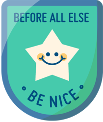 Before all else, be nice